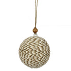 Jute Wrapped Ornaments