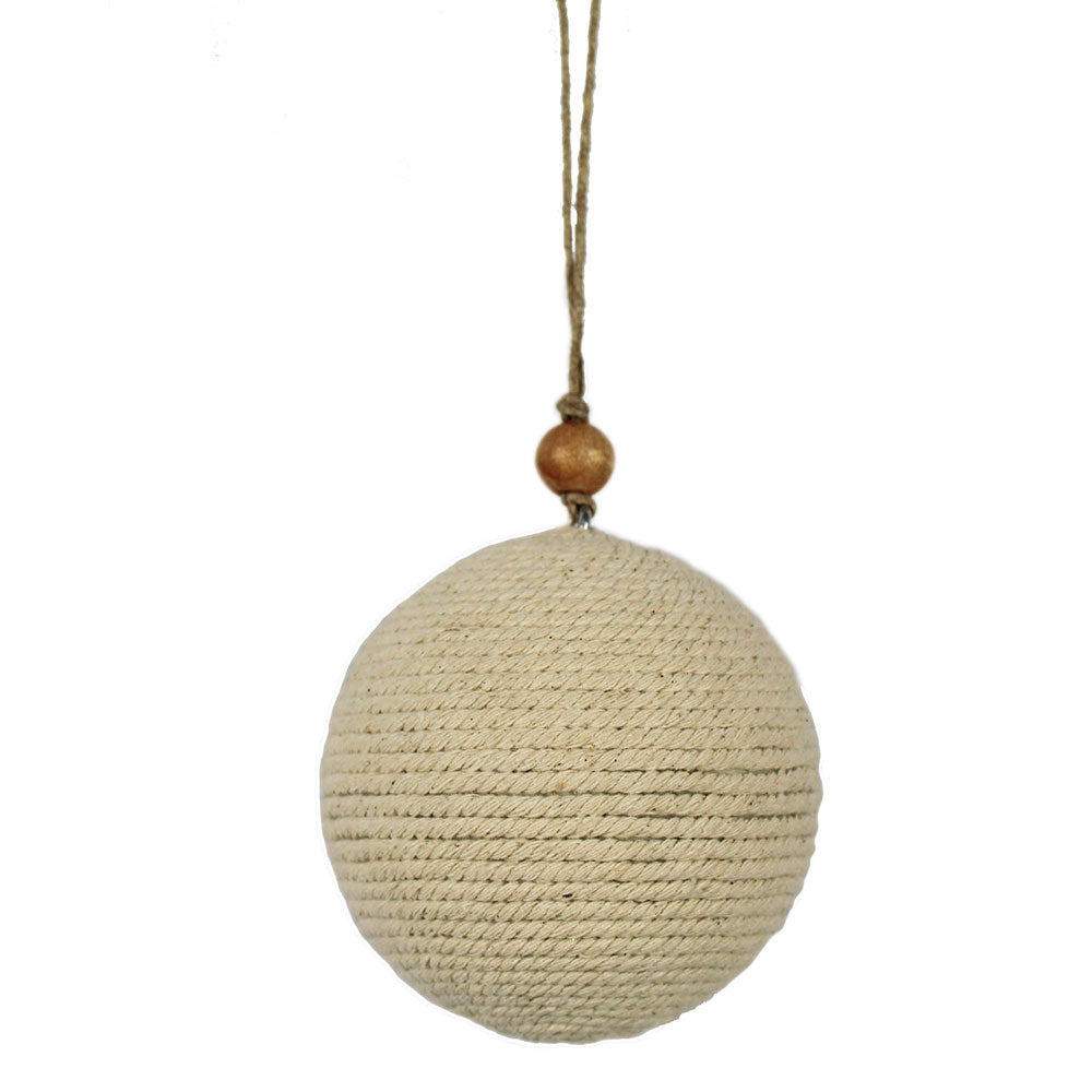 Jute Wrapped Ornaments