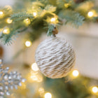 Jute Wrapped Ornaments