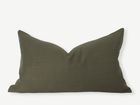 Dark Olive Pillow Cover