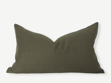 Dark Olive Pillow Cover