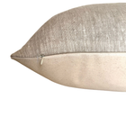 Oatmel Linen throw pillow