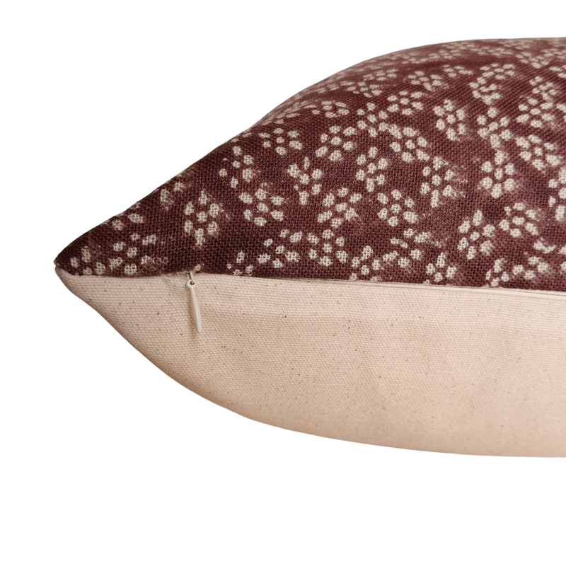 Dia Plum Pillow Cover