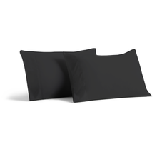 Luxury pillowcase set folded neatly with smooth finish