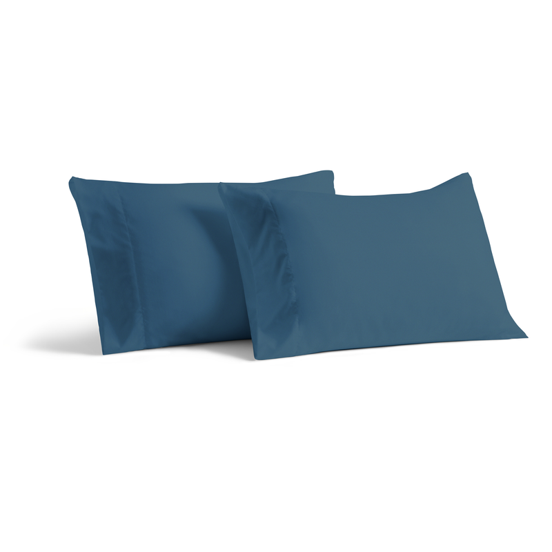 Close-up of buttery-soft luxury pillowcase fabric