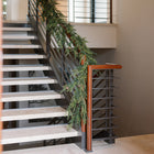 Long artificial pine garland for holiday and year-round décor