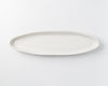 White porcelain serving tray for breads or tapas