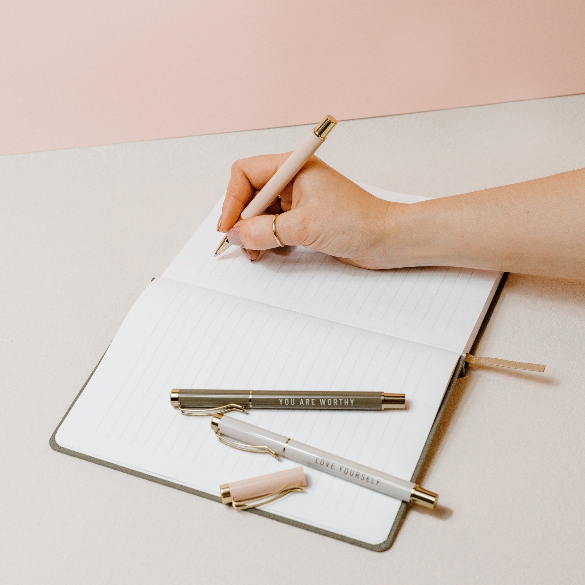 Go For It pen set perfect for gifting teachers or friends