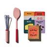 The Kids Set with mini whisk, mini spatula, and Cook Deck