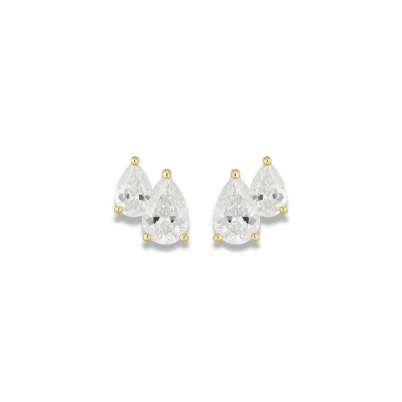 Harmony Mini Pear Studs