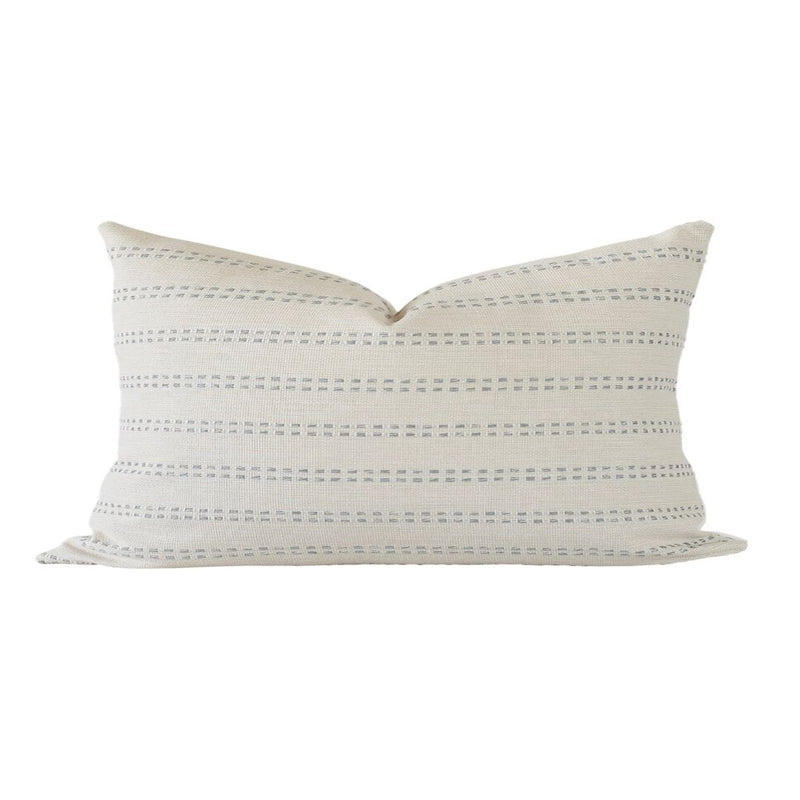 Tatum Blue Throw Pillow