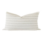 Tatum Stripe Grey Throw Pillow