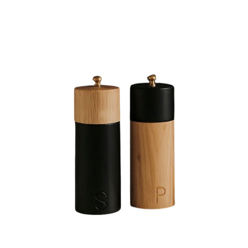 Zephyr Salt + Pepper Mills, Set of 2
