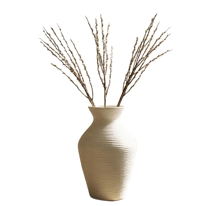 Ilios Ribbed Vase, 20" - Limited Release