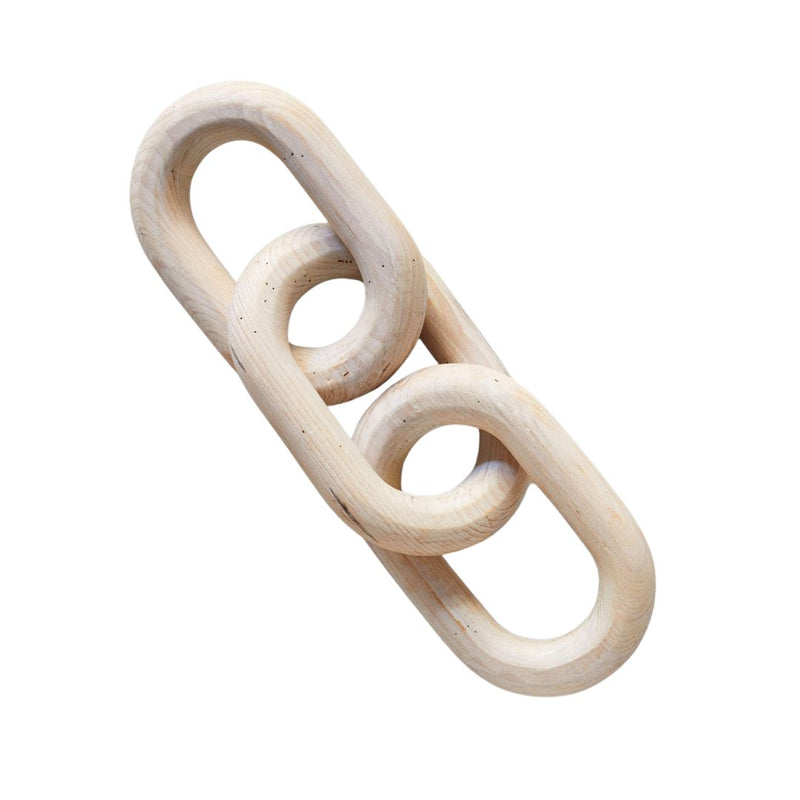 Pale Wood Chain, Large Link