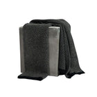 Platinum and Black Yak Down Taiga Throw