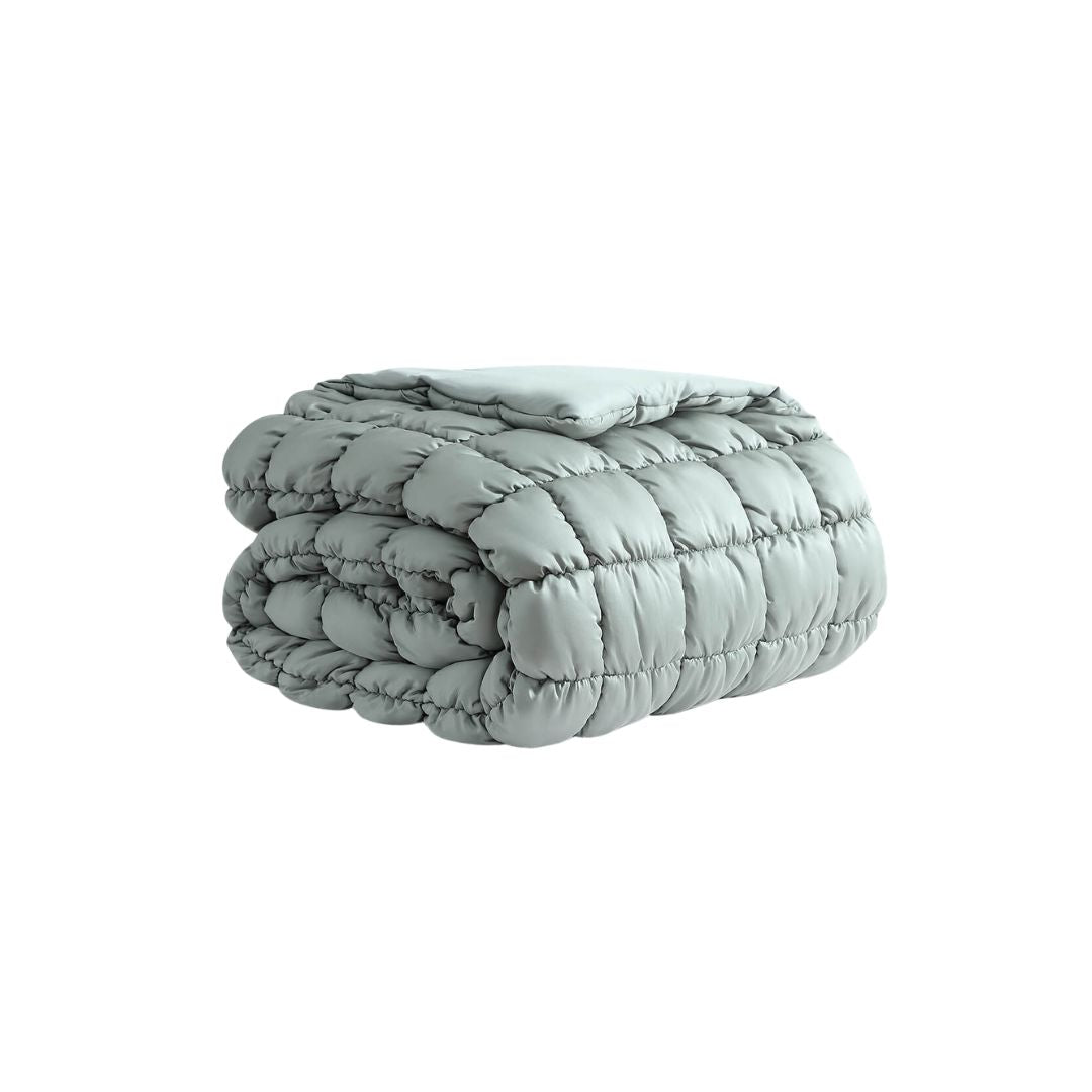 Silky Lyocell Puff Comforter