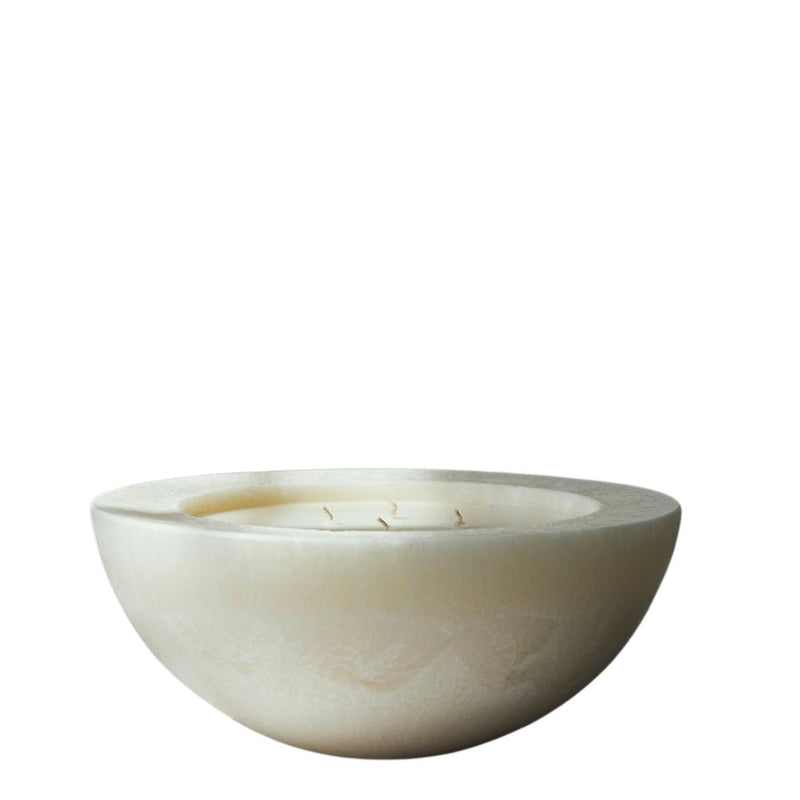 Luxurious Coconut Wax Crystal Candle - White Tea Ginger Scent