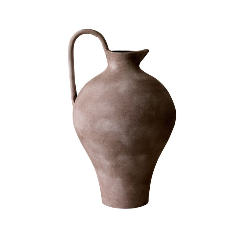 Scarlette Ceramic Vase - 17" Tall Rustic Modern Decor