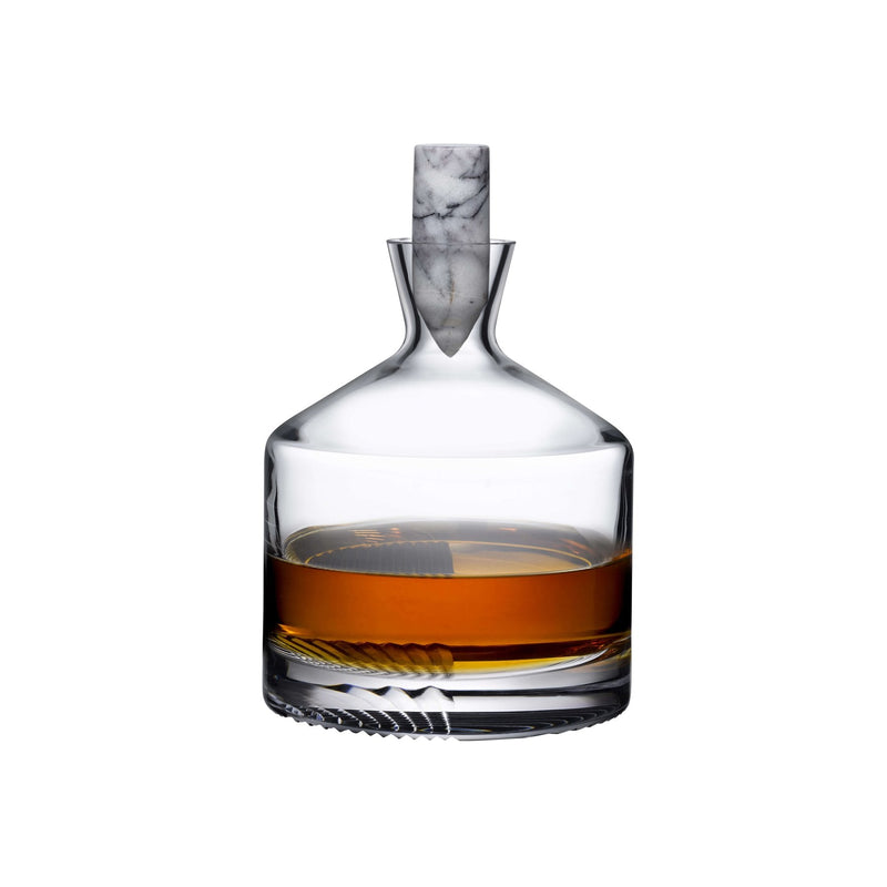 NUDE Alba Whisky Bottle Short with engraved tartan base