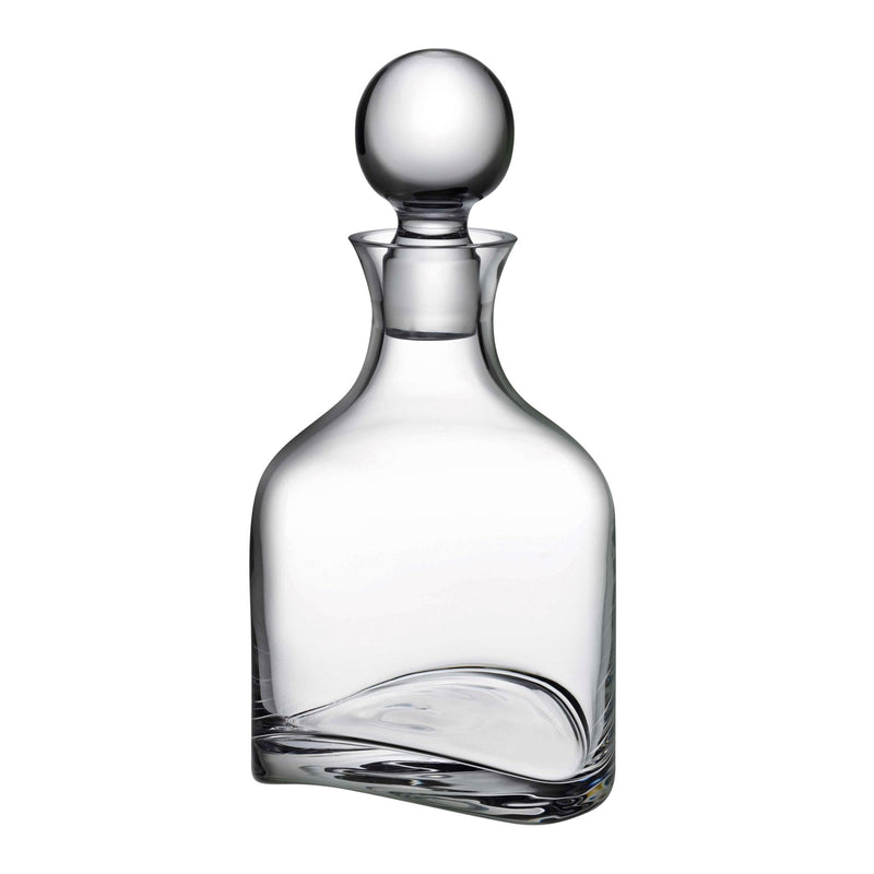 NUDE Arch Whisky Bottle with sculptural curved base