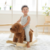 Elephant stuffed animal rocker for toddlers