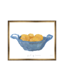 Bowl of Lemons still life art print, view 5