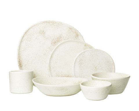 7 Piece Ripple Dinner Setting