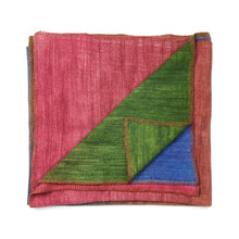 Lake Moss handwoven merino throw blanket in blue green – One Affirmation