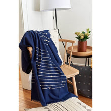 Rosewood Indigo merino wool handloom throw – One Affirmation
