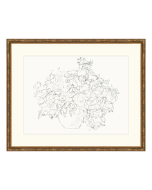 Vase of Flowers Sketch