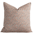 Odette terracotta botanical pillow cover from the Sienna set