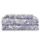 Cosy House Collection patterned sheets styled in bedroom setting