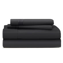 Vibrant color Everyday Bed Sheets folded neatly