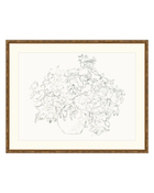 Vase of Flowers Sketch