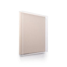 36x36" Modern UV-Grade Acrylic Shadowbox with Linen Canvas (For Scarves Up To 35")