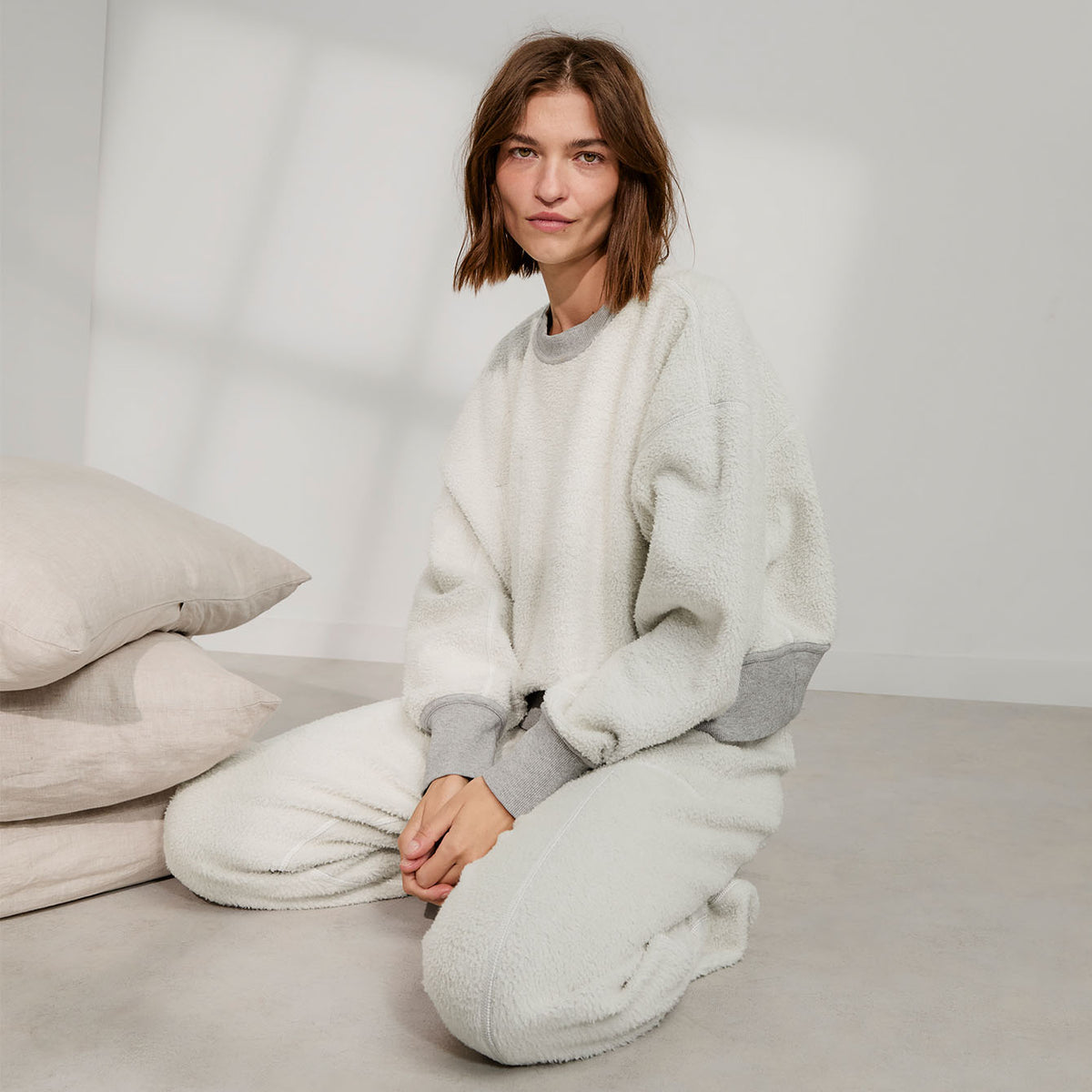 Silksweats™ Midweight Reversible Relaxed Boxy Pullover – ONE