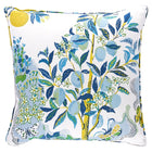 Outdoor Schumacher Citrus Garden Pillow Cover in Pool