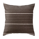Cusco Stripe Pillow Cover in Chocolate