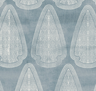 Ready to Ship, 14x36, Artemis Distressed Pillow Cover in Blue