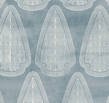 Ready to Ship, 14x36, Artemis Distressed Pillow Cover in Blue
