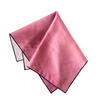 Rose linen napkins with artistic brushstroke design
