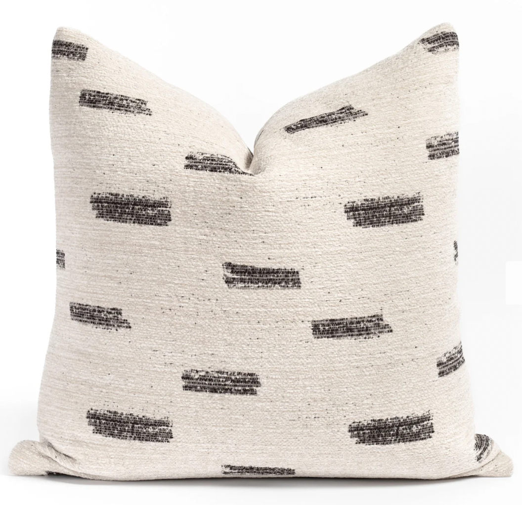 Stratus Grey Pillow Cover