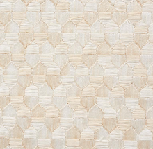 Ivins Woven Pillow Cover in Ivory, Schumacher Textiles