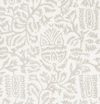 Morris Pillow Cover in Taupe, Schumacher Textiles