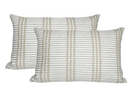 Dash Dot Pillow Cover in Chalk, Walter G Textiles