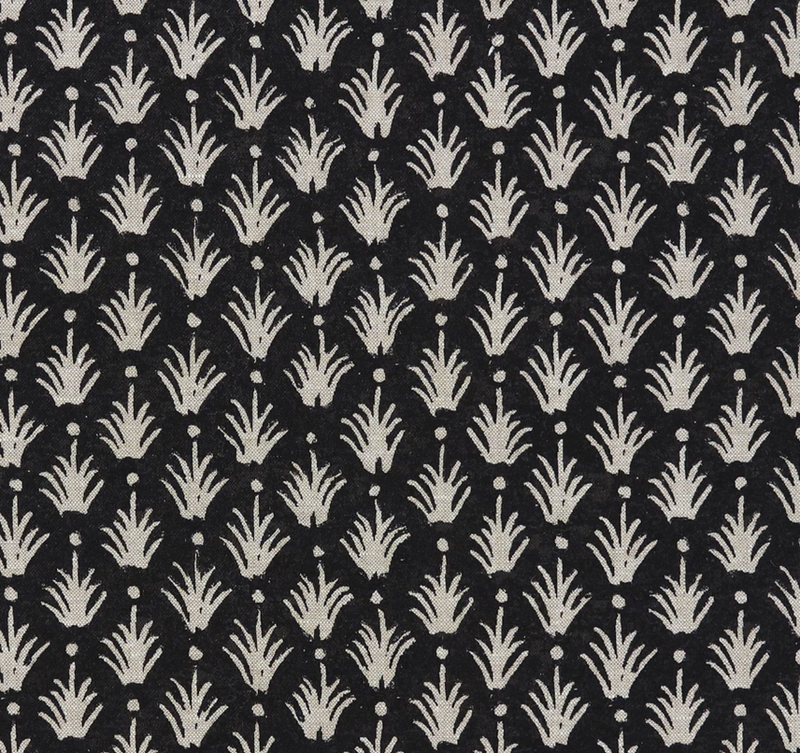 Reeds Pillow Cover in Jet, McLaurin + Piercy Textiles