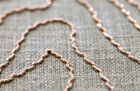 Formation Embroidered Pillow Cover in Oyster