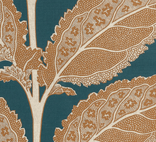 Lacinato Pillow Cover in Ochre + Mineral