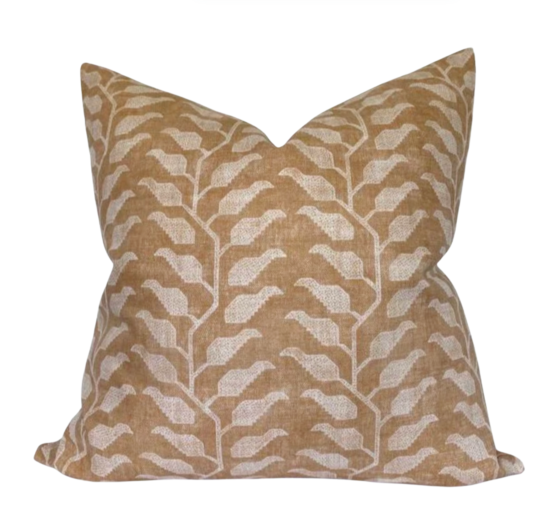 Folio Pillow Cover in Ochre, Susan Connor Textiles